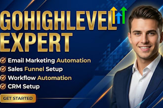setup gohighlevel email marketing automation workflow and ghl CRM