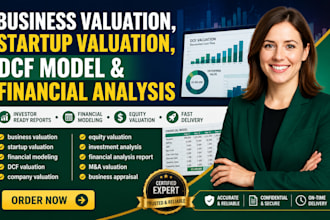 do business valuation startup valuation financial modeling and dcf analysis