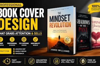 design an eye catching e book design and an e book cover