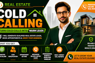 do your cold calling real estate telemarketing real estates for USA and UK
