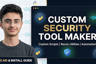 make custom recon, scanning and recon tools