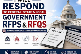 respond to federal, state and local government rfps and rfqs