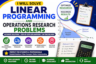 tech operations research linear programming optimization