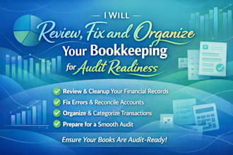 review fix and organize your bookkeeping for audit readiness