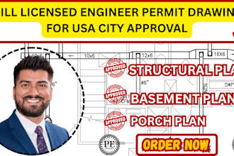 create permit ready drawings for fences, decks, pergolas, porches, patios plans