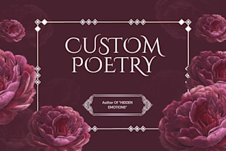 write a perfect personalised poem for your anniversary, wedding or birthdays