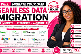migrate keap sage 50cloud brevo quickbooks online zoho crm hubspot gohighlevel