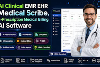 ai clinical emr soap note, ambient medical scribe ehr saas, medical ocr software