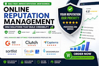 optimise your g2, clutch, capterra and ORM business profiles
