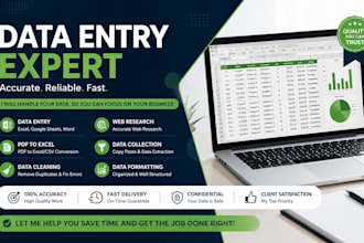 do somehing best for data entry, voice over, database