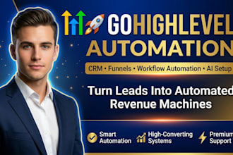 setup gohighlevel workflow automation, ghl CRM email setup