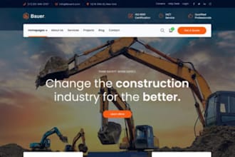 build wix construction website roofing plumbing website renovation contractor