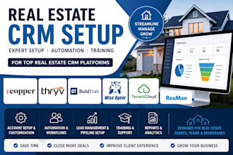 setup real estate CRM boldtrail wise agent thryv five9 tenantcloud resman copper
