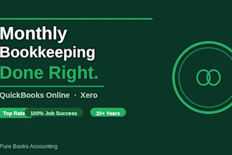 do monthly bookkeeping in quickbooks online or xero
