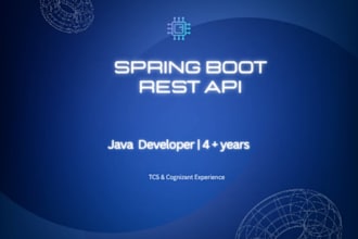 develop a rest API using spring boot
