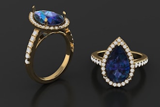 do custom 3d jewelry keychains 3d jewelry cad design rings, necklaces, earrings