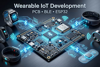 develop wearable ble health monitoring, fitness tracker and medical devices