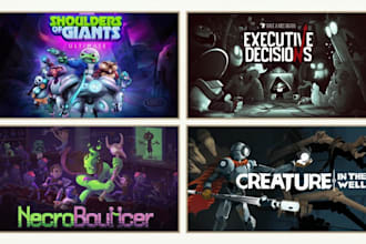 design steam capsule art game banner steam artwork game key art indie game