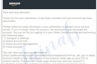 restore amazon seller account suspended for policy violations