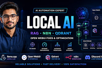 fix optimize llama cpp open webui qdrant discord ai n8n local ai rag performance