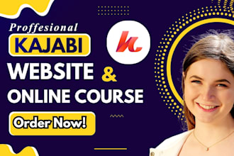 kajabi online course kajabi website design sales funnel kajabi expert