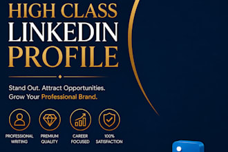 write high class linkedin profiles