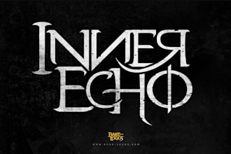 design a unique progressive rock band logo