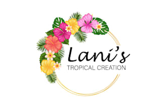 create a professional flower and floral logo design