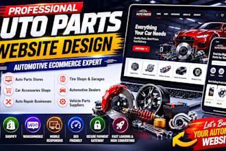 design auto parts websites
