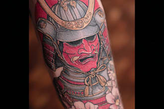 make a japanese tattoo art design