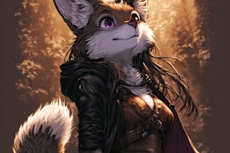 design your custom furry fursona and anthro character