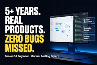 do manual QA testing and bug reporting
