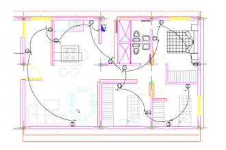do design electrical permit plans, lighting plans and layouts