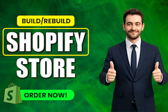build, rebuild your shopify store that converts visitors into buyers