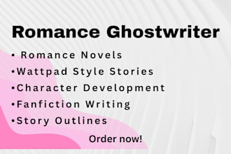 be your romance writer