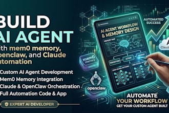 build custom ai agent with mem0 memory and claude automation, nemoclaw, openclaw