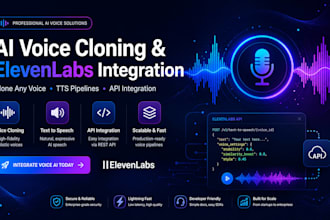clone your voice or build a custom ai voice with elevenlabs