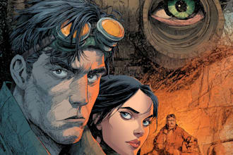 comic book illustration with comic book illustrator