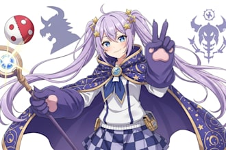 draw custom anime art of your oc, character, and fanart