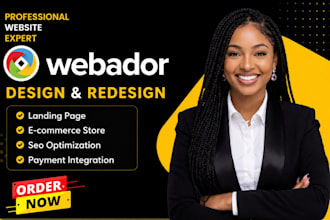 webador website design webador website redesign carrd webiste design