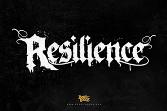 design a professional nu metal logo for your band