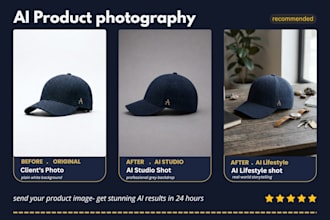 create realistic ai product photos for ecommerce brands