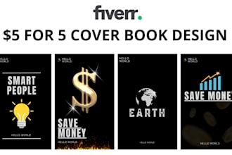design book cover, ebook cover, minimalist book