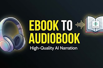 convert ebook into ai audiobook using elevenlabs