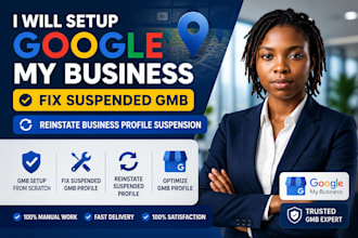 setup google my business fix suspended gmb reinstate business profile suspension