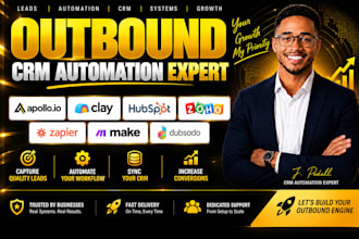 setup apollo io clay com hubspot crm zoho zapier automation make dubsado