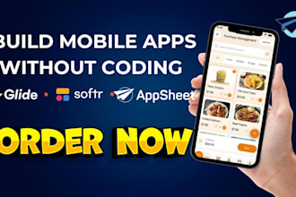 build custom appsheet apps, develop mobile apps, glide, adalo, softr airtable