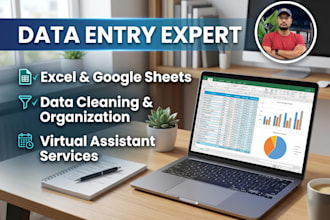 provide professional data entry and administrative support services