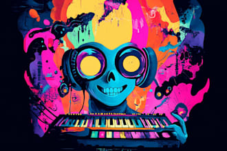 create custom music cover art for singles or albums