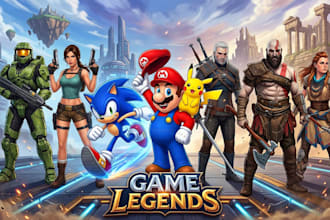 design a character for your video game